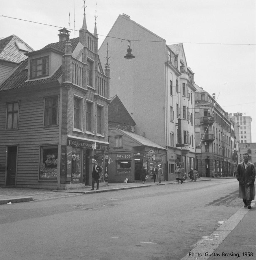 شقة Live In Historic Building - View To Bryggen برغن المظهر الخارجي الصورة